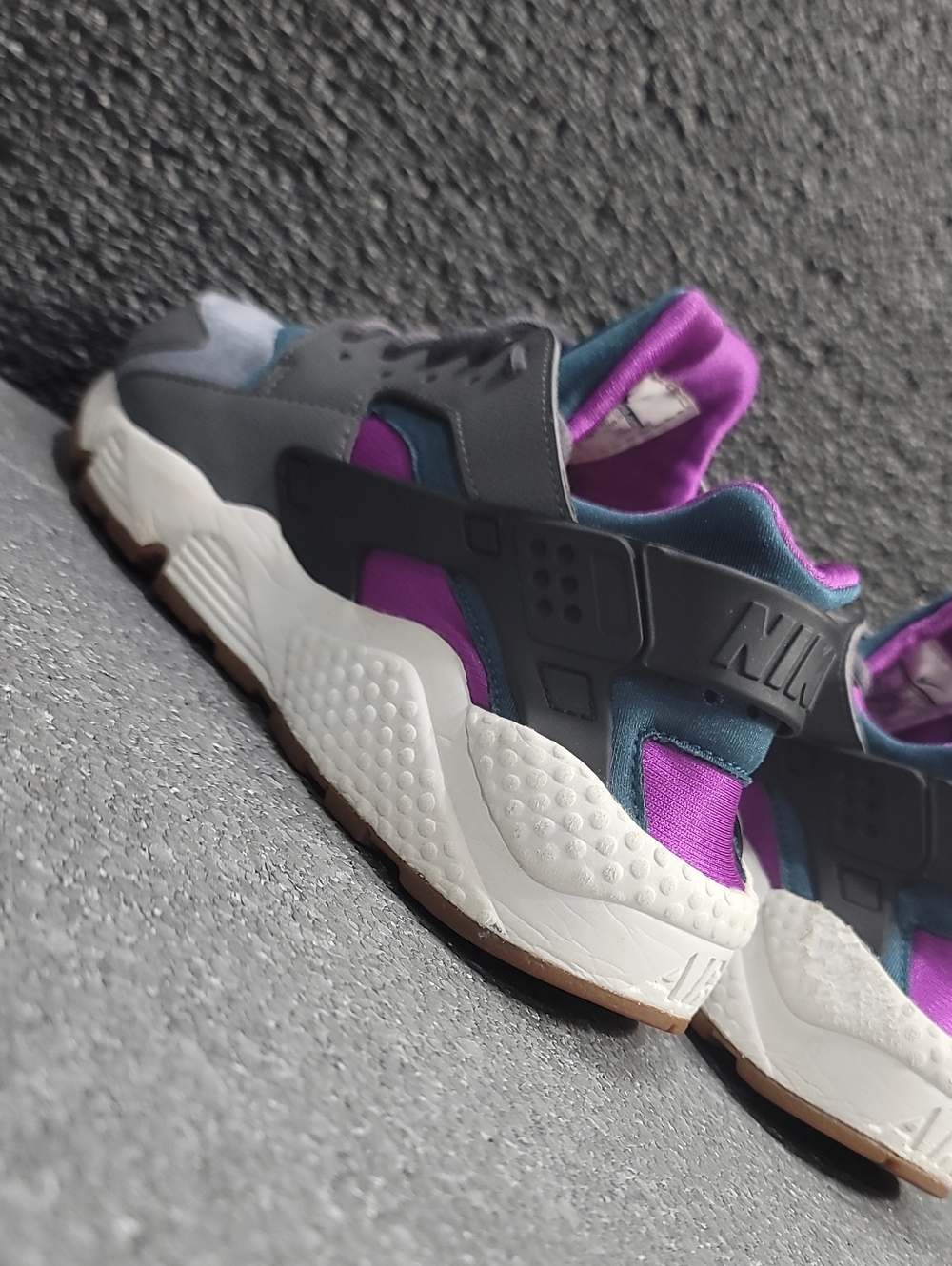 ๐ฅ Nike Wmns Air Huarache Run ๐ฅ "Dark Teal" Wmns 7.5 Fast Shipping - Picture 9 of 15